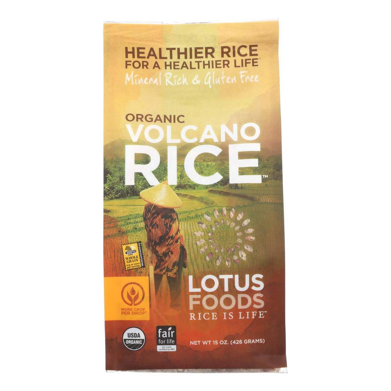 Lotus Foods Volcano Rice (6x15 Oz)