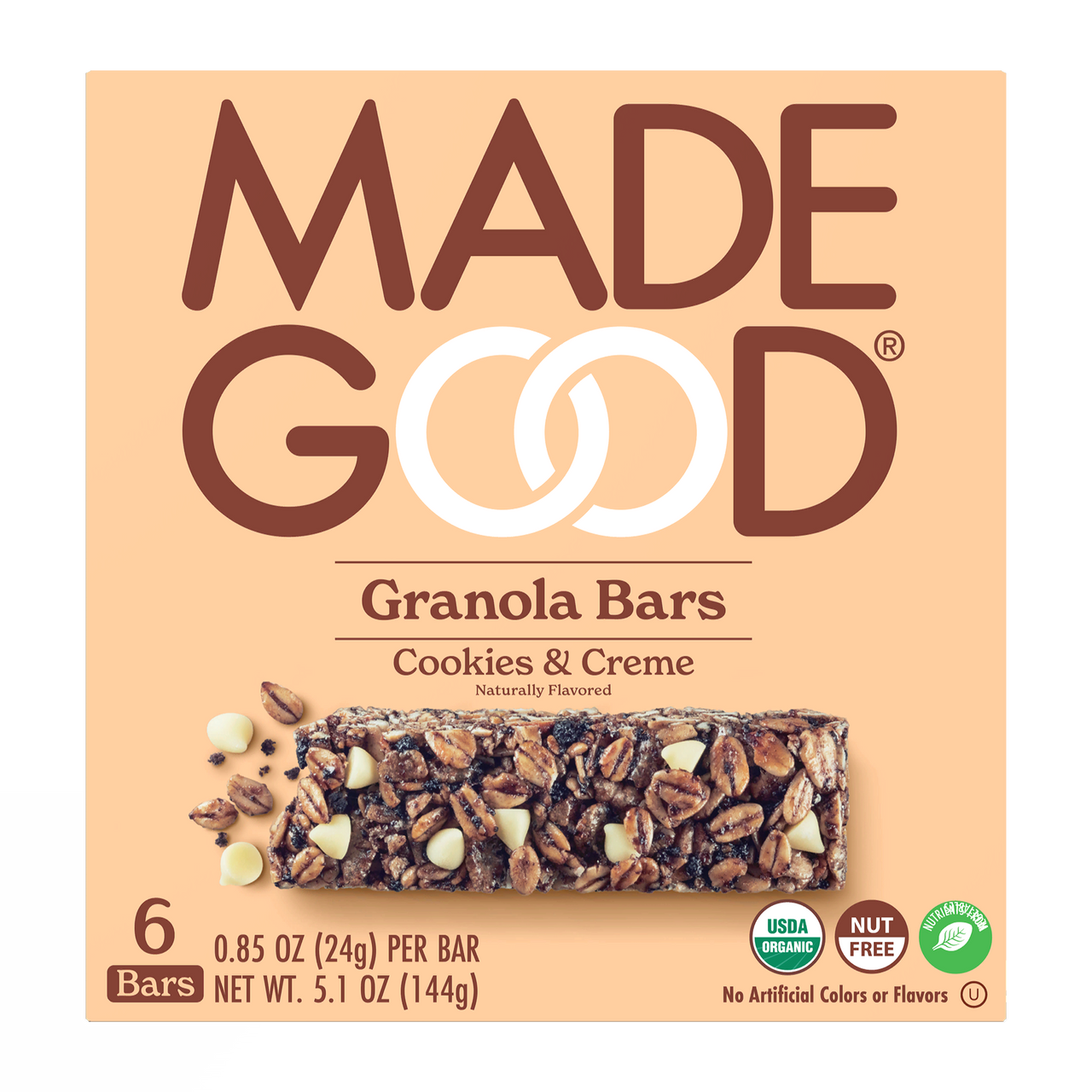 OG2 MDGD GRN BAR CKY&CRM ( 6 X 6 PACK )