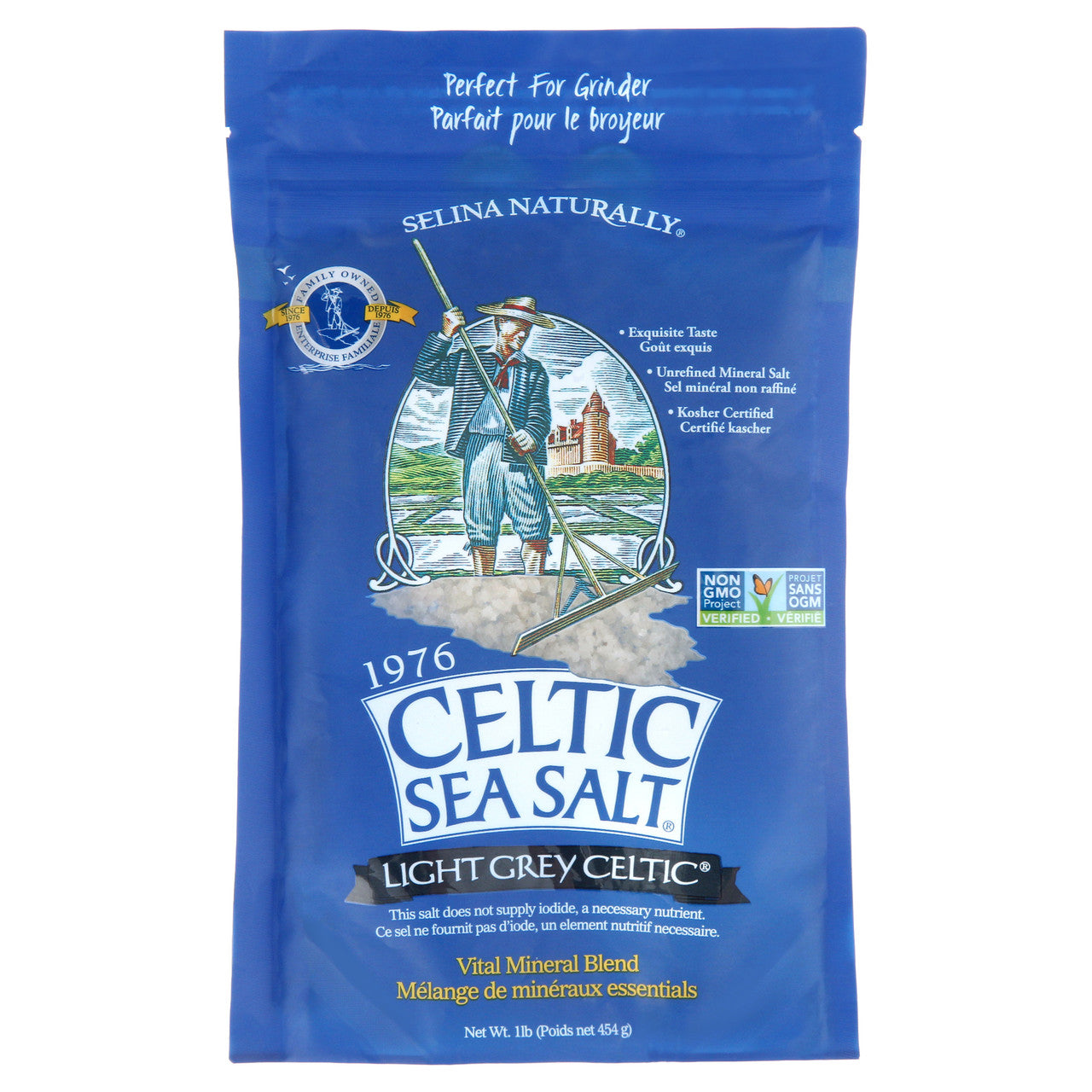 CELTIC LT GREY SSALT BAG ( 6 X 1 LB   )