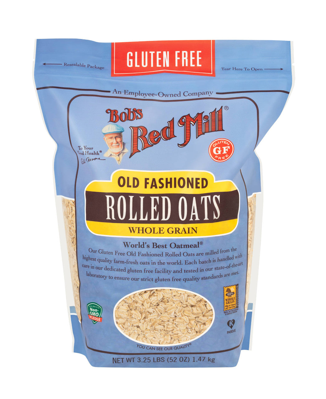 BOBS OLD FASH ROLLED OAT ( 4 X 52 OZ   )