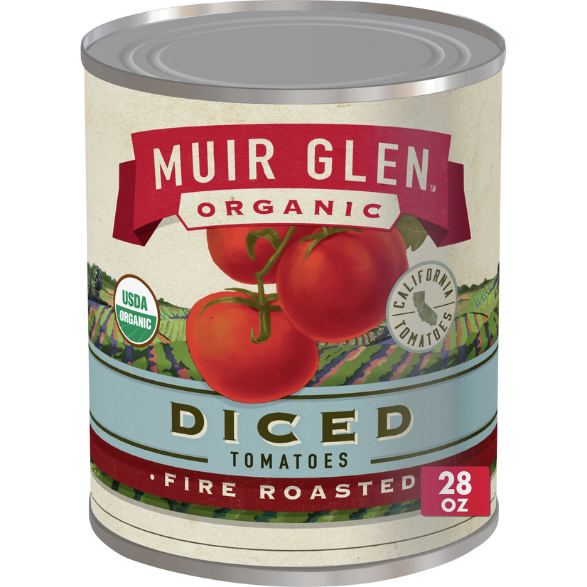 Muir Glen Roasted Dcd Tomato (12x28OZ )