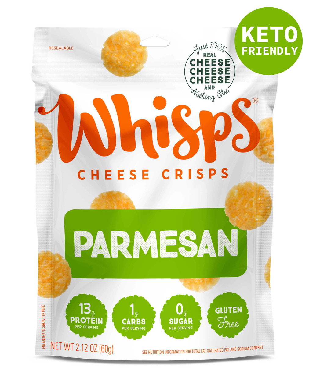 WHISPS PARMESAN ( 12 X 2.12 OZ   )