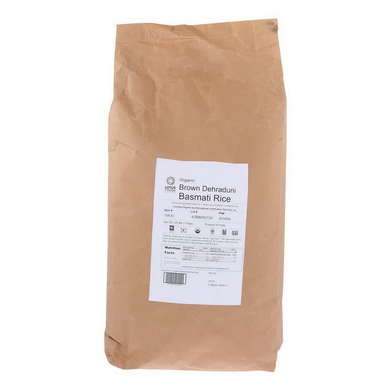 OG2 BROWN BASMATI RICE ( 1 X 25 LB   )