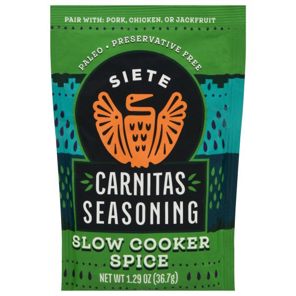 SIETE CARNITAS SEASONING ( 12 X 1.29 OZ   )