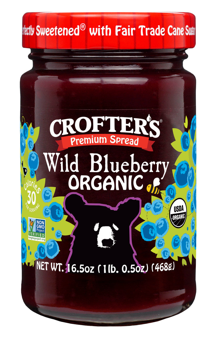 OG2 CRO WLD BLUBRY SPRD ( 6 X 16.5 OZ   )