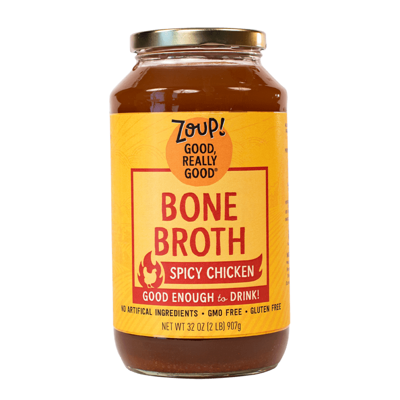 ZOUP SPCY CHKN BONE BRTH ( 6 X 32 OZ   )