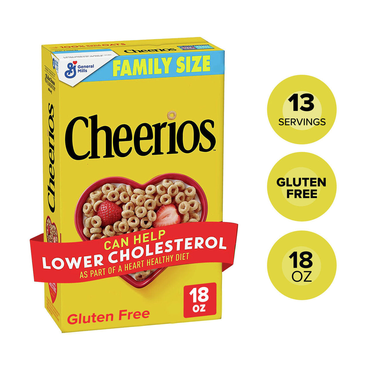 GEN MILL CHEERIOS OAT ( 10 X 18 OZ   )