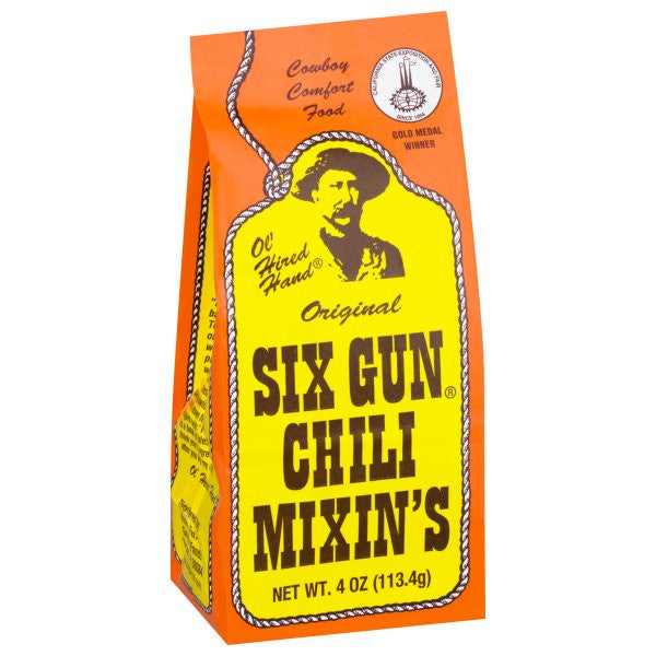 SIX GUN CHILI MIXINS ORG ( 12 X 4 OZ   )