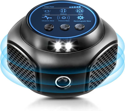 Ultrasonic Pest Repeller Plug-In Indoor Mouse Rodent Insect Control 3 Modes Safe