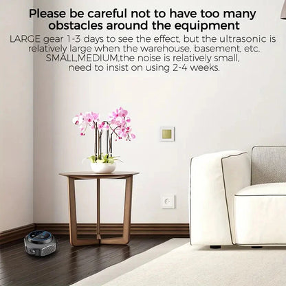 Ultrasonic Pest Repeller Plug-In Indoor Mouse Rodent Insect Control 3 Modes Safe