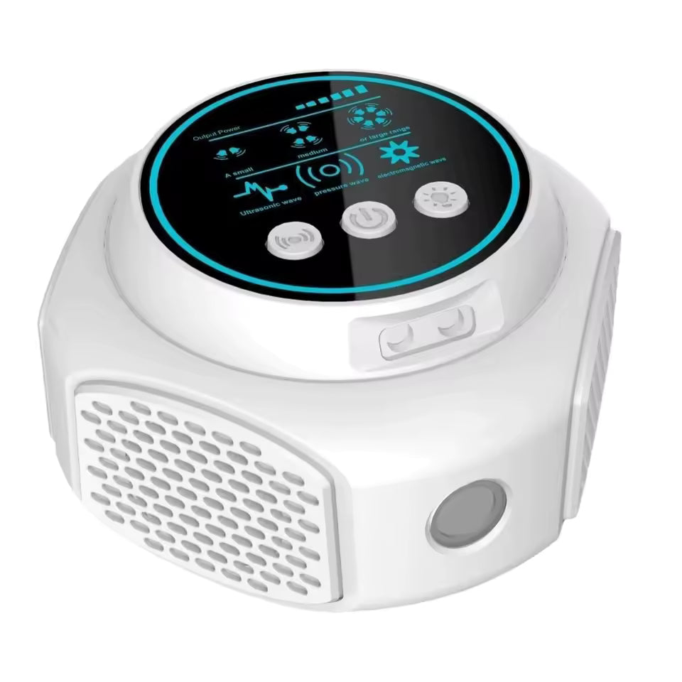 Ultrasonic Pest Repeller Plug-In Indoor Mouse Rodent Insect Control 3 Modes Safe