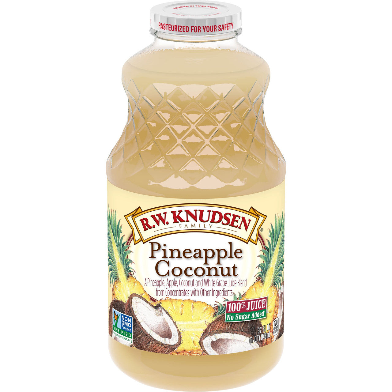 KNUD PINEAPPLE COCONUT ( 6 X 32 OZ   )