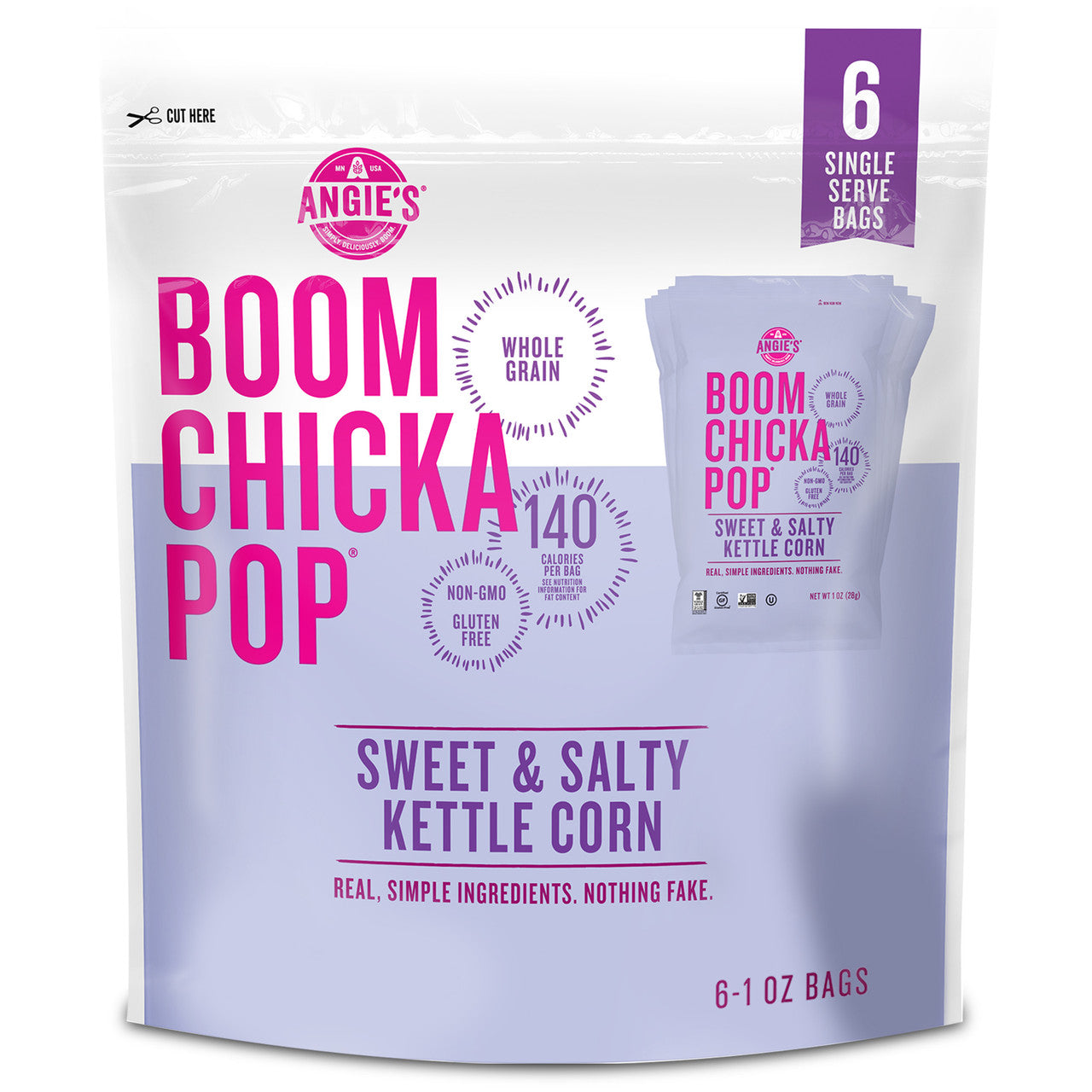 ANGIES BCP SWEET & SALTY ( 4 X 6 PACK )