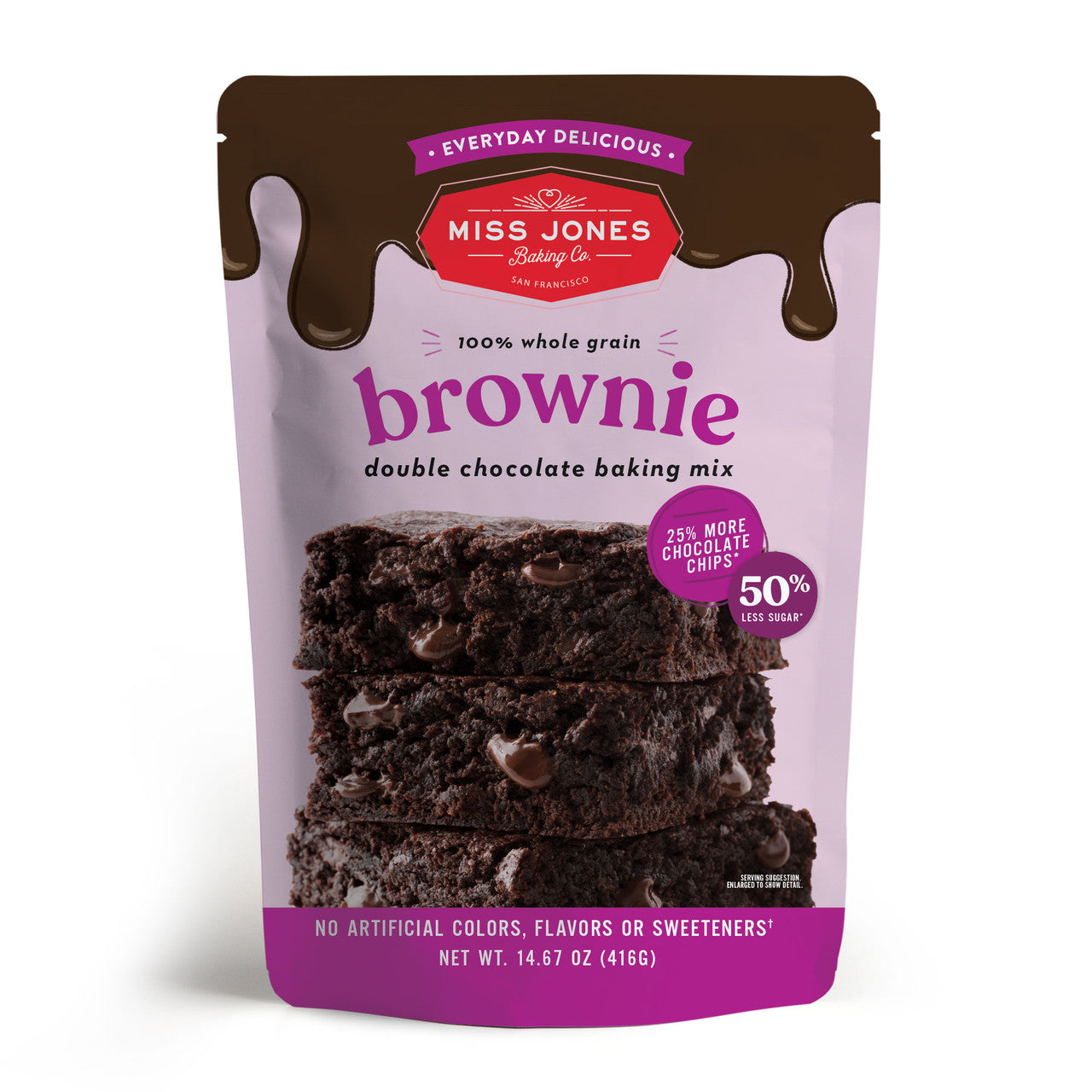 MJBC EVRYDY DEL CHOC BRN ( 6 X 14.67 OZ   )