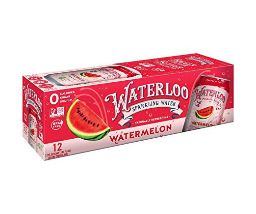 WTRLOO SPRKLNG WTR STRAW ( 2 X 12 PACK )