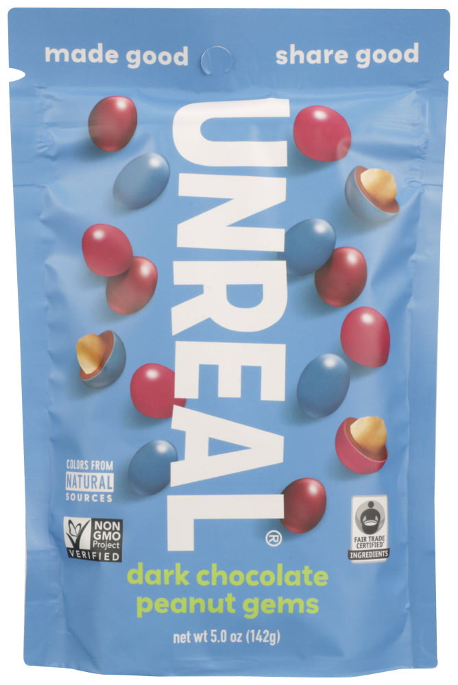 UNRL DRK CHOC PNUT GEMS ( 6 X 5 OZ   )