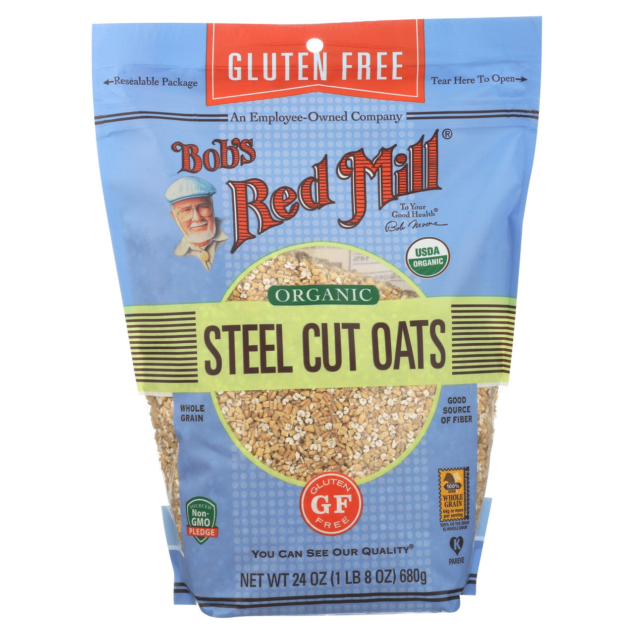 OG2 BOBS STL CUT OATS GF ( 4 X 24 OZ   )