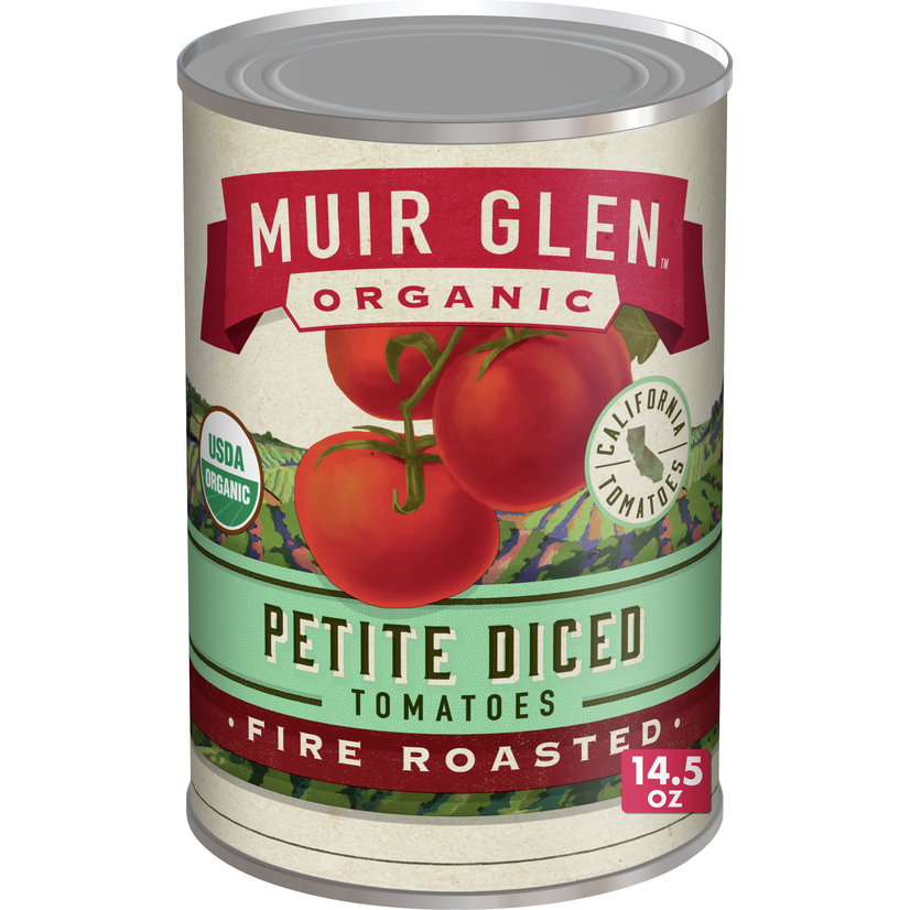 Muir Glen Organic Fire Roasted Diced Tomatoes (12x14.5Oz)