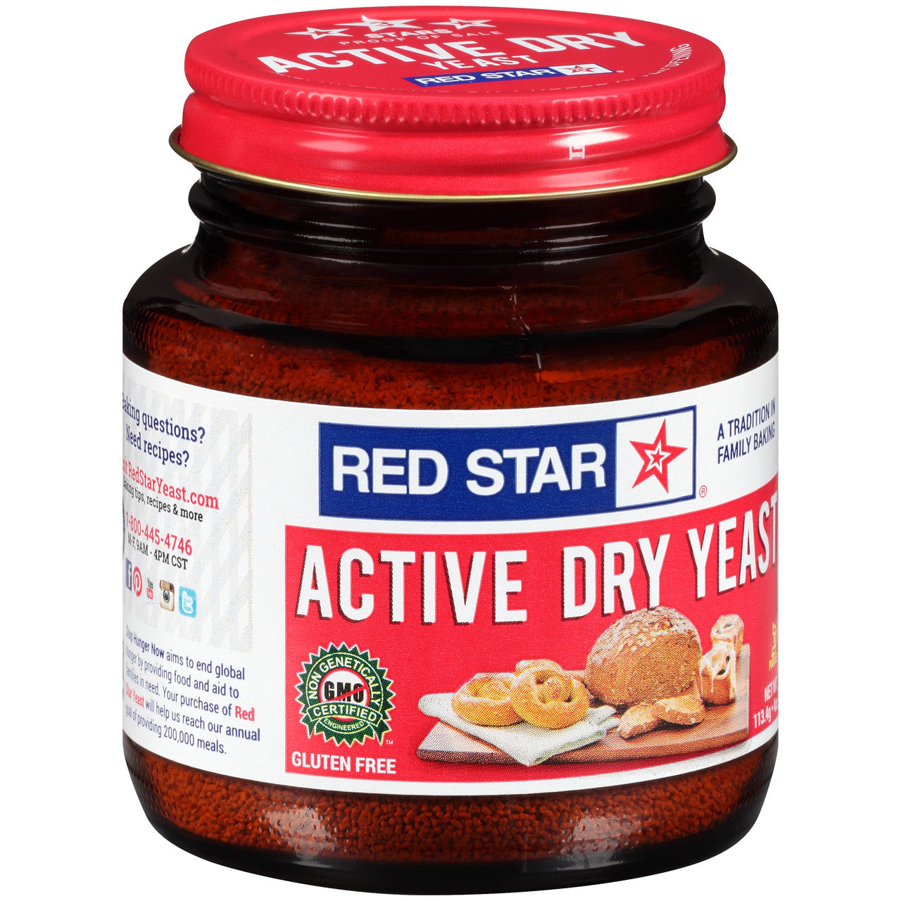 R.S ACTIVE DRY YEAST ( 12 X 4 OZ   )