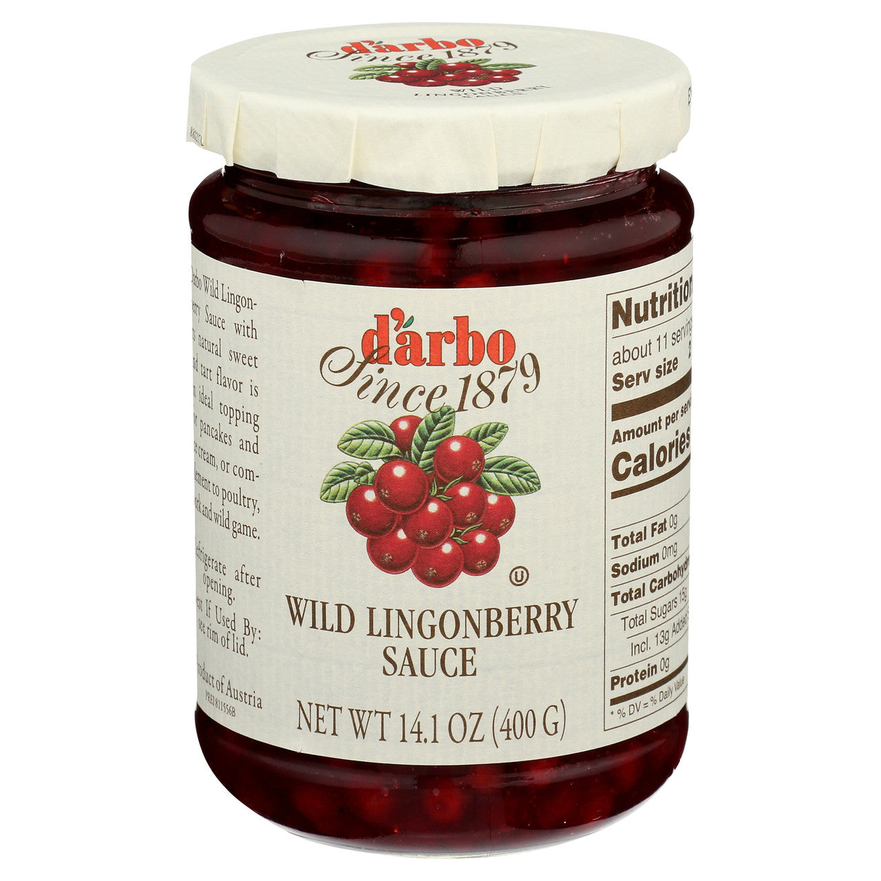 Darbo Lingonberries Wild (6x14.1 Oz)