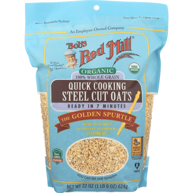 OG2 BOBS QKCK STLCUT OAT ( 4 X 22 OZ   )