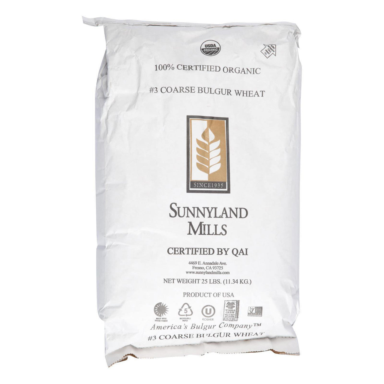 OG1 BULGUR MED COARSE #3 ( 1 X 25 LB   )