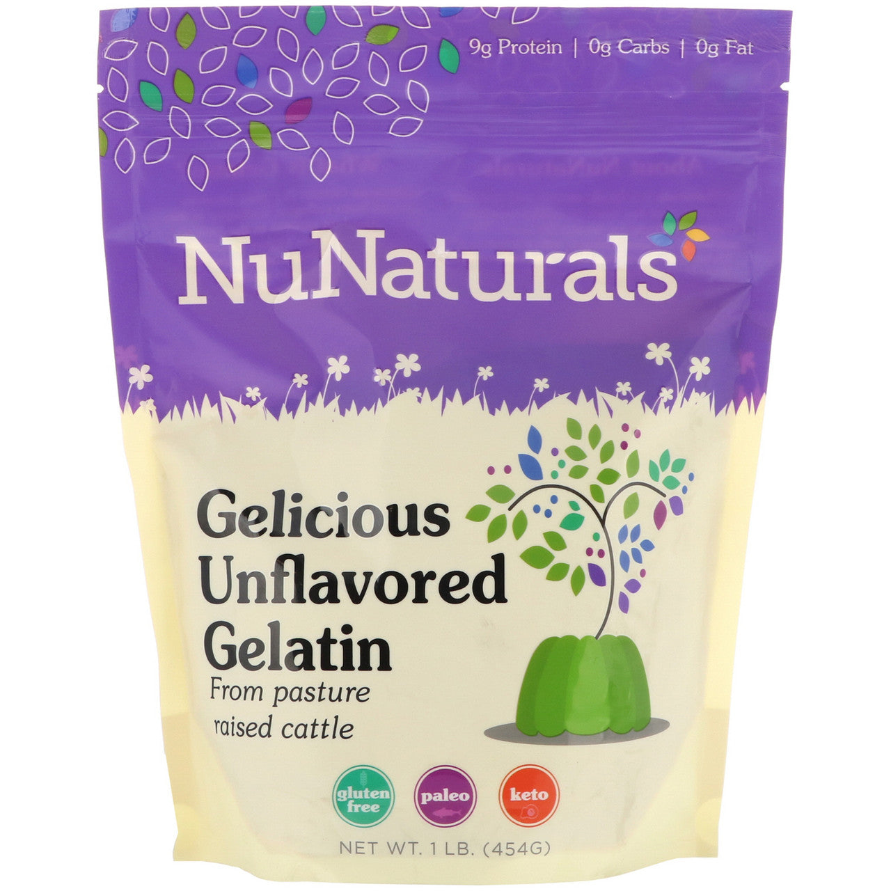 NUNATRL GELTATIN FLAVOR ( 1 X 1 LB   )