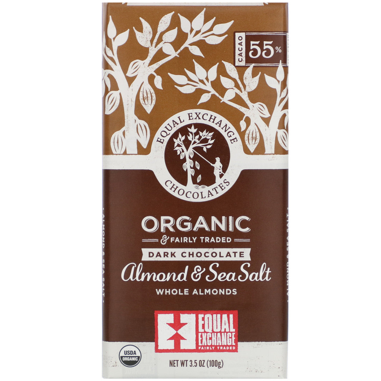OG2 EE DRK CHOC ALMD SLT ( 10 X 3.2 OZ   )