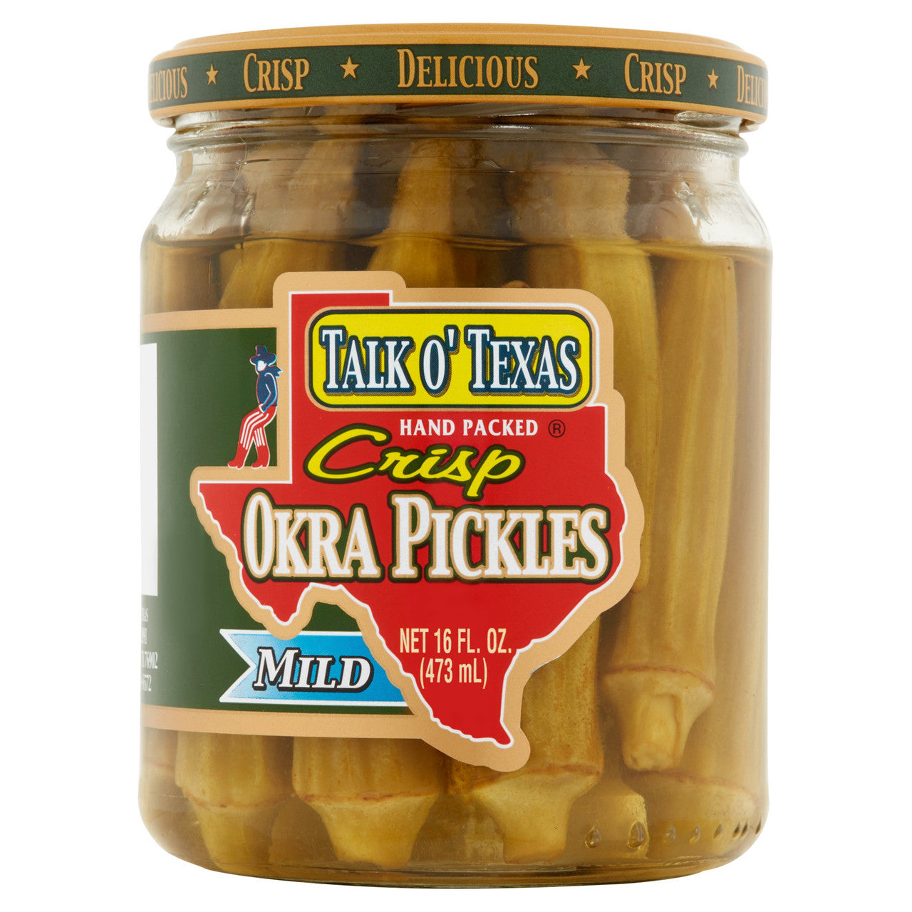 TALK O TEXAS OKRA MILD ( 12 X 16 OZ   )