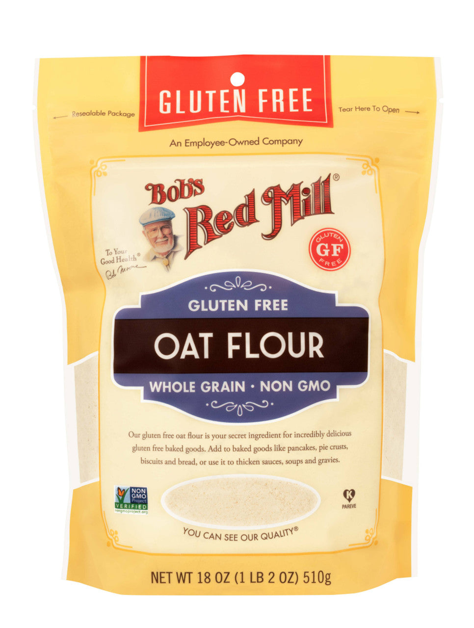 BOBS GF OAT FLOUR ( 4 X 18 OZ   )