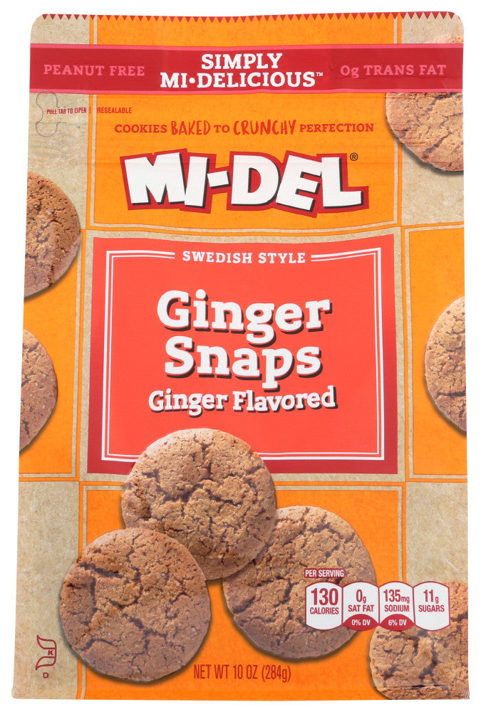 MIDEL GINGER SNAPS ( 8 X 10 OZ   )