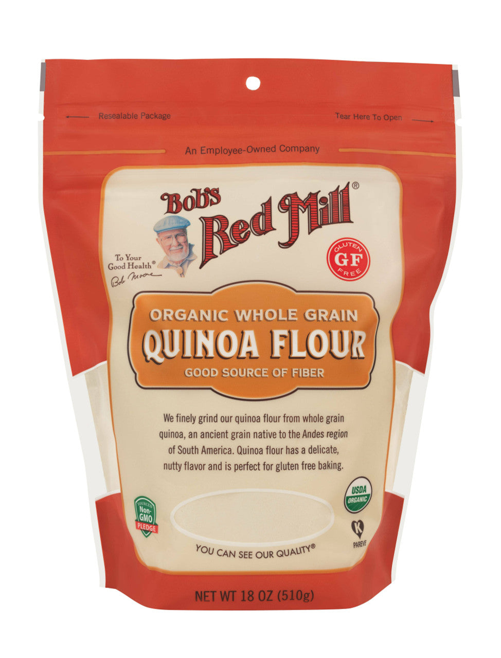 OG2 BOBS QUINOA FLOUR ( 4 X 18 OZ   )