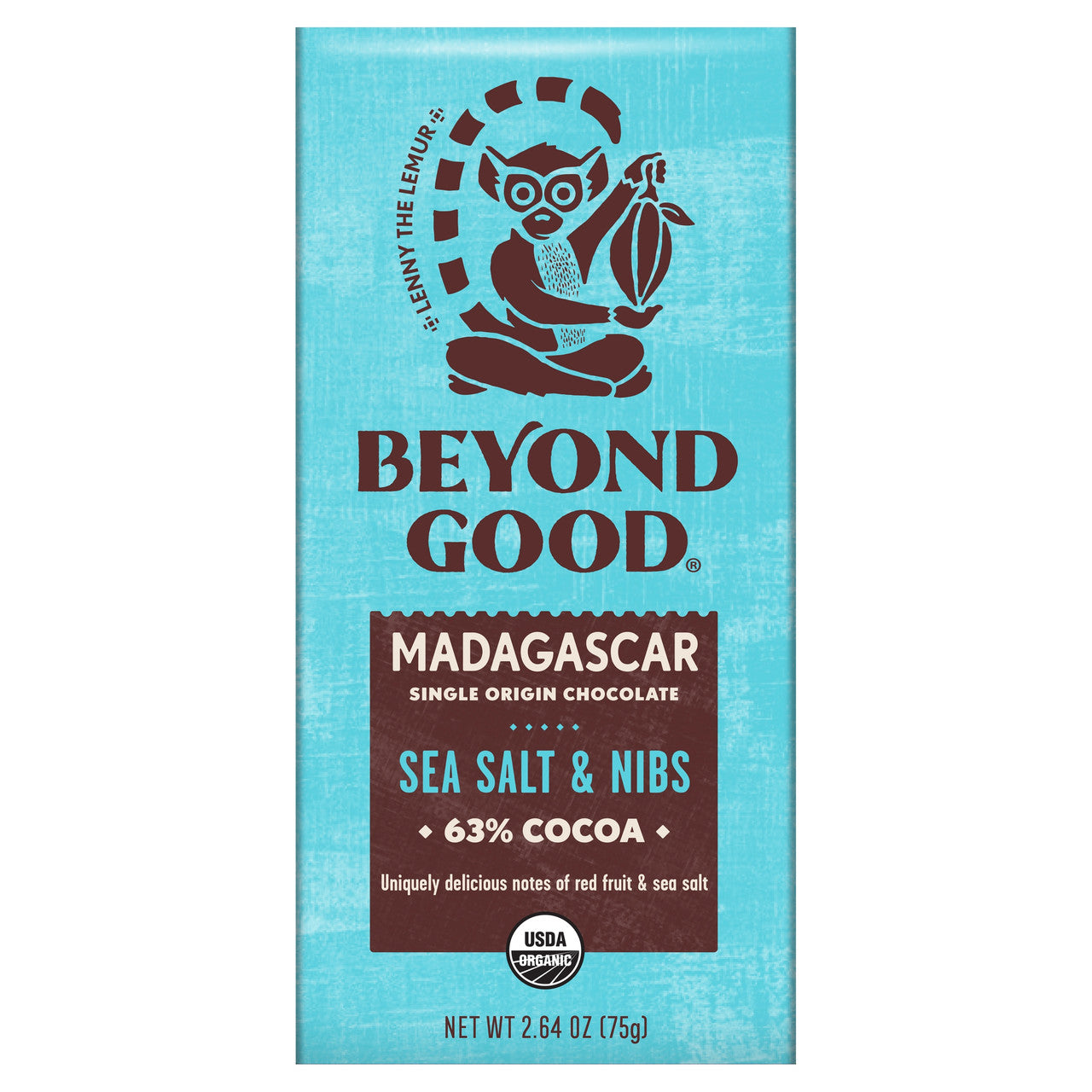 BGOOD SEA SALT/NIBS ( 10 X 2.64 OZ   )