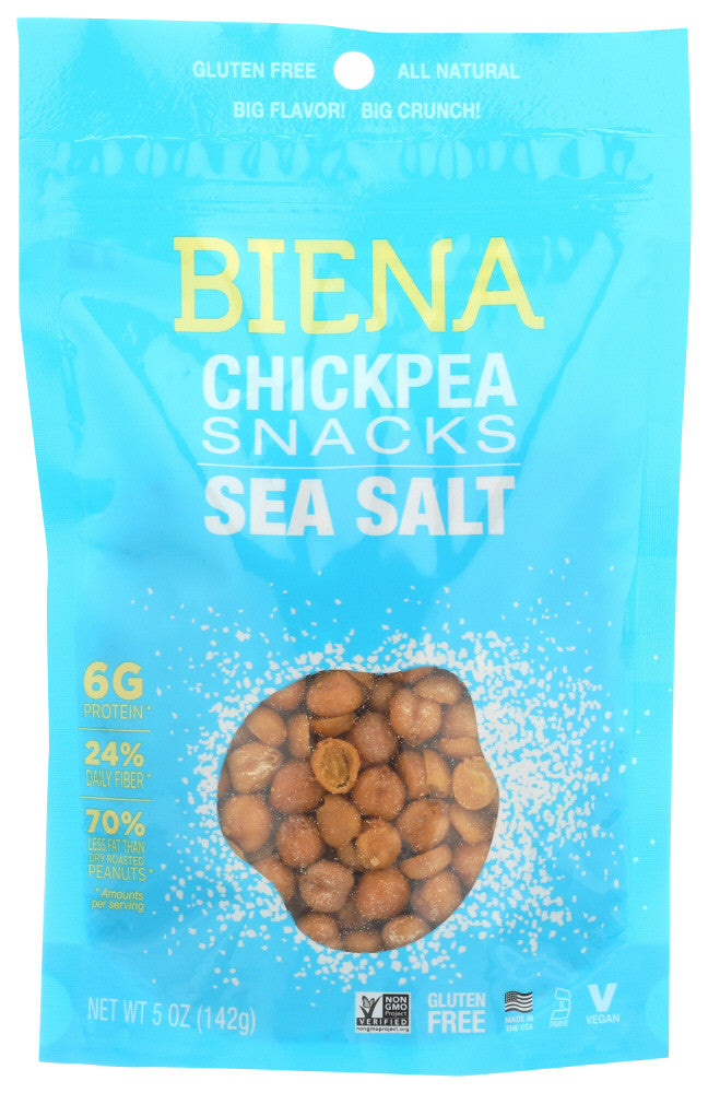 BIENA CHKPEA SNK SSALT ( 8 X 5 OZ   )