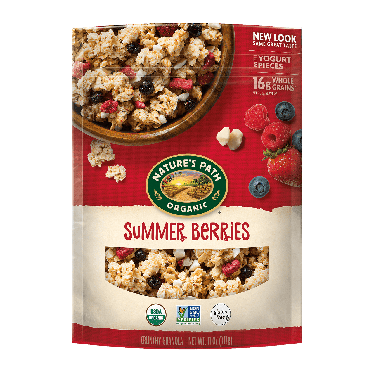Nature's Path Smmr Berry Granola GF (8x11OZ )