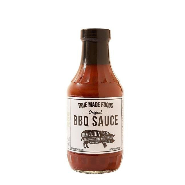 TRUE MADE BBQ SAUCE ( 6 X 18 OZ   )