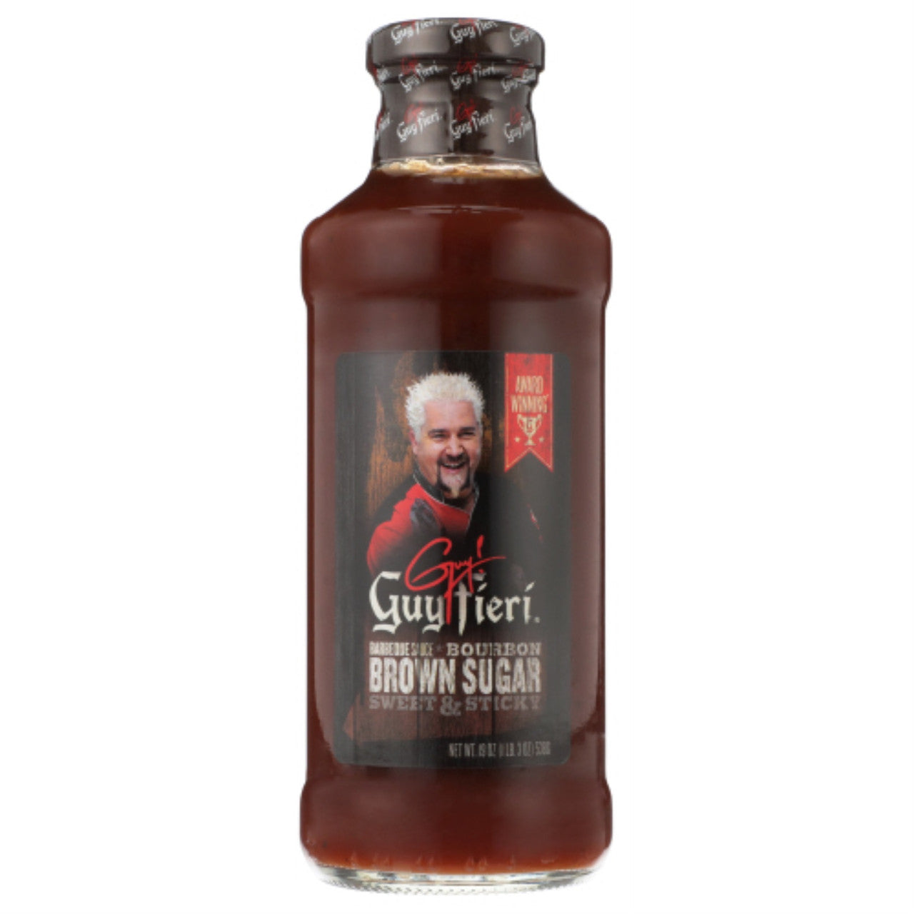 Guy Fieri Bourbon Brown Sugar BBQ Sauce (6x19Oz)