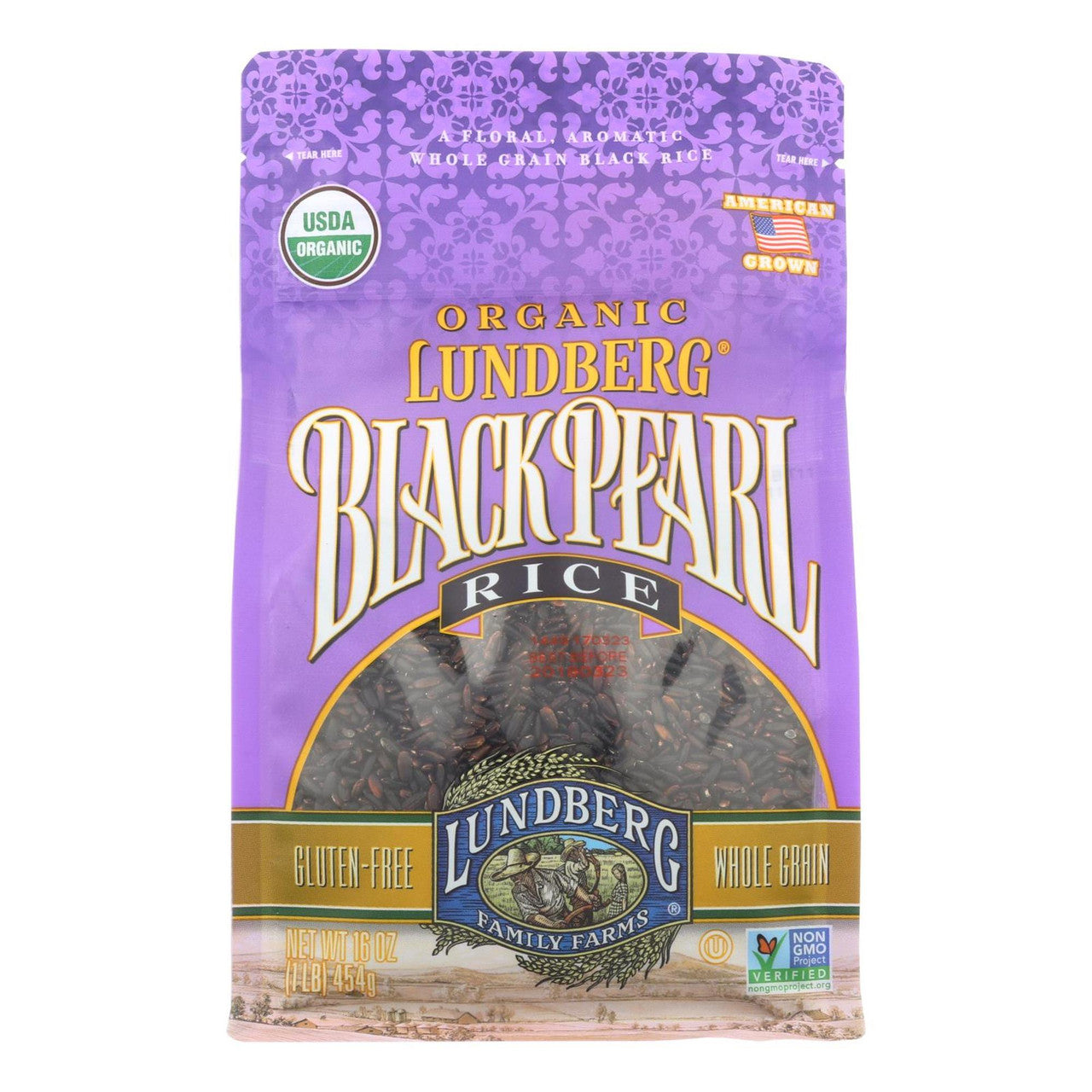 OG2 LUND BLK PEARL RICE ( 6 X 1 LB   )