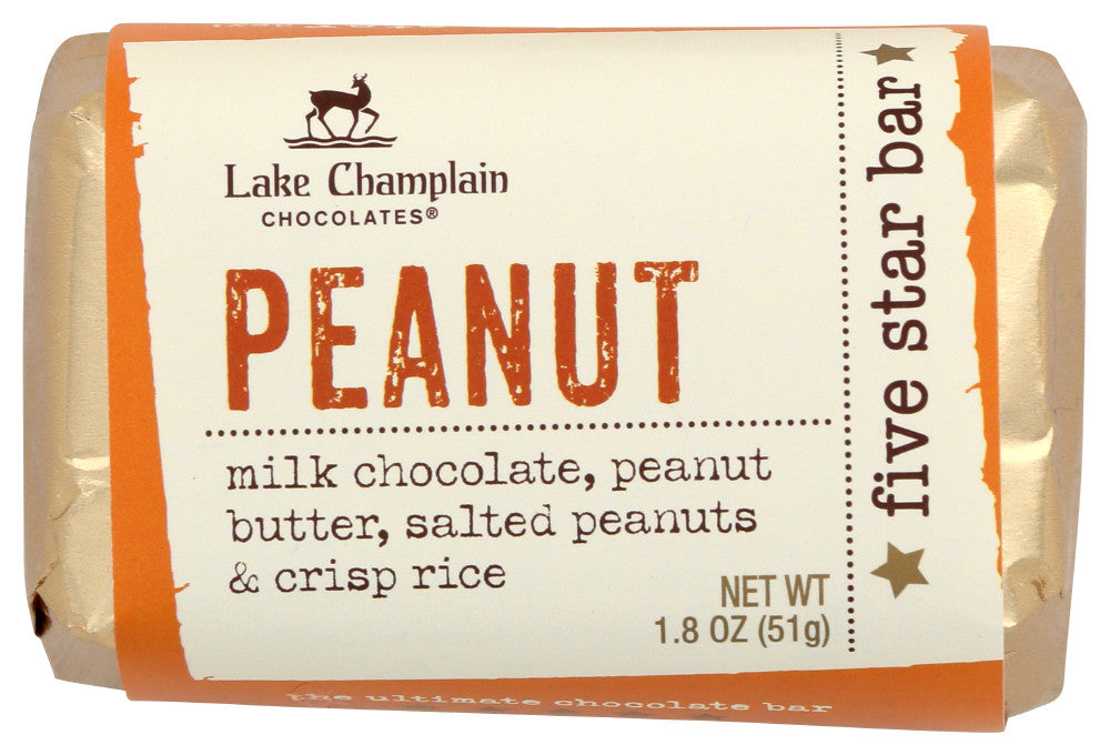 LCC FIVE STAR PEANUT BAR ( 16 X 1.8 OZ   )