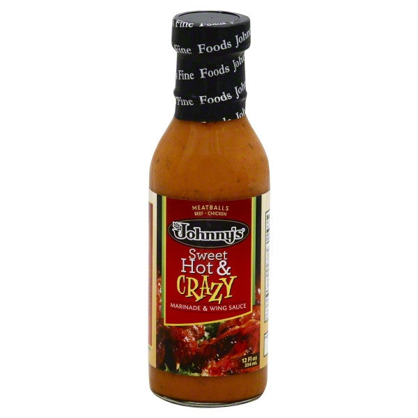 Johnny's  Sweet Hot & Crazy Marinade (6x12 OZ)