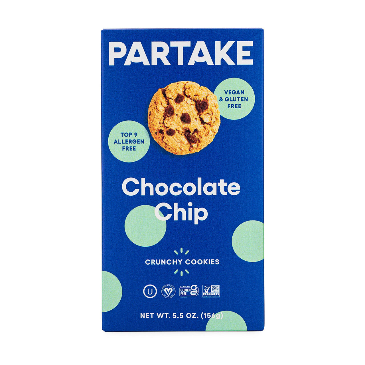 PARTAK COOKIES CHOC CHIP ( 6 X 5.5 OZ   )