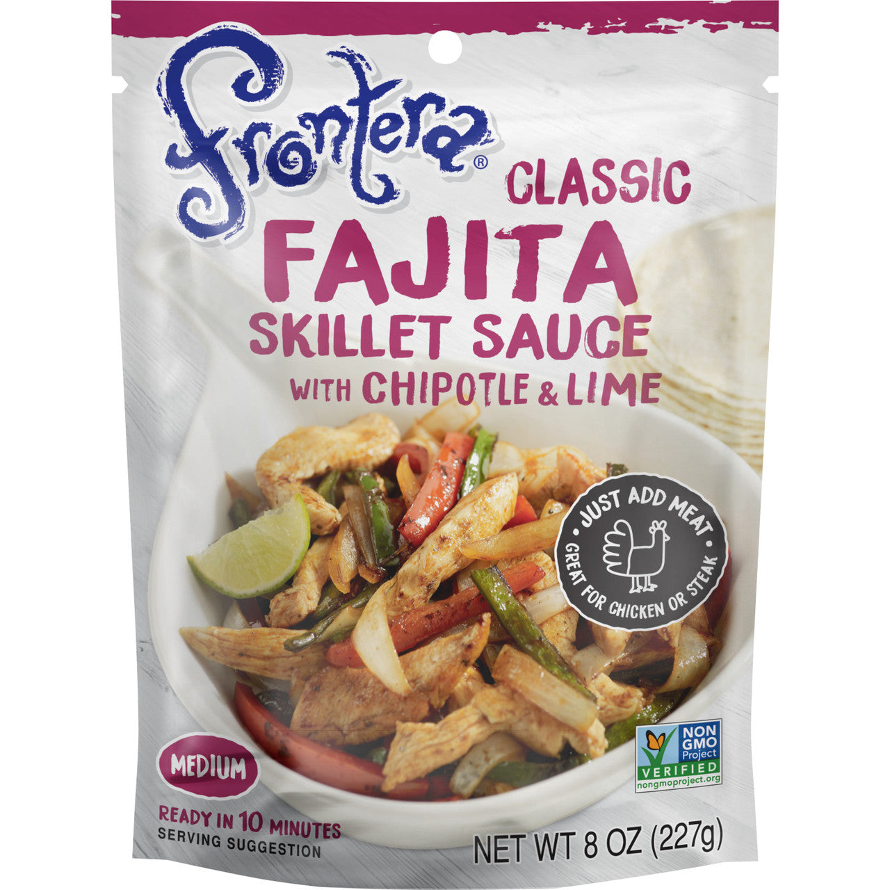 Frontera Clsc Fajita Sklt (6x8OZ )
