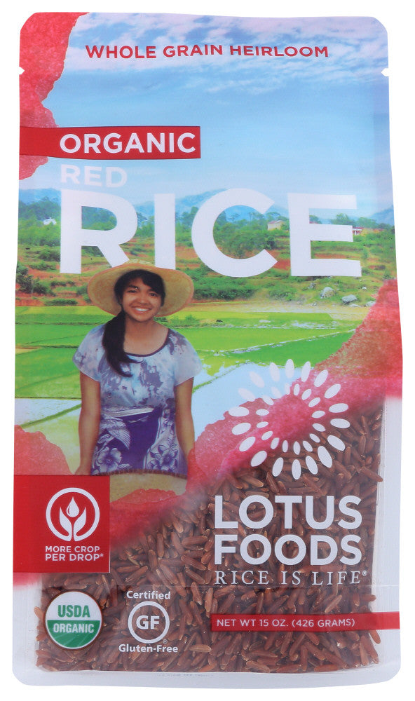 OG1 LOTUS ORGN RED RICE ( 6 X 15 OZ   )