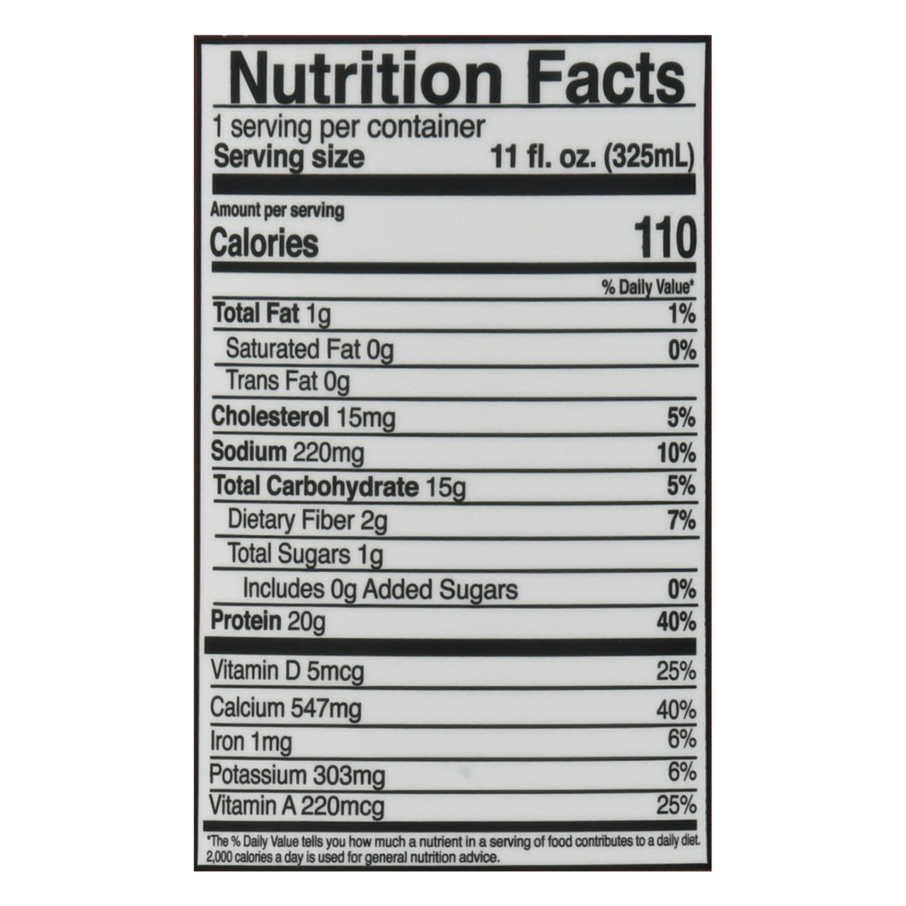 SM RTD CHOC MLK LACTSFRE ( 12 X 11 OZ   )