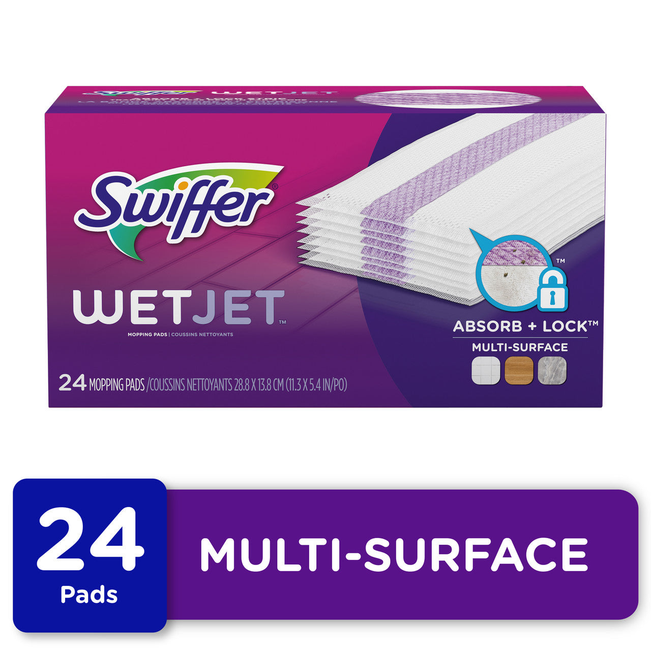 SWIFER WT JT RFL WD CLTH ( 4 X 24 CT   )