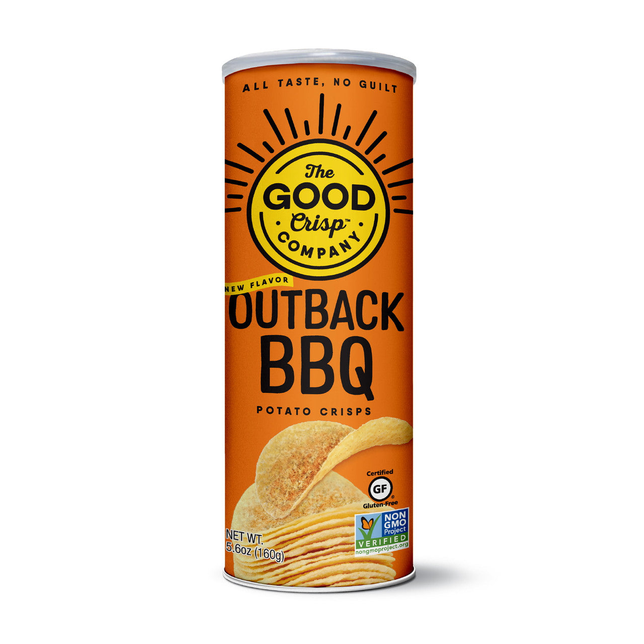TGCC POT CRSP OUT/BK BBQ ( 8 X 5.6 OZ   )