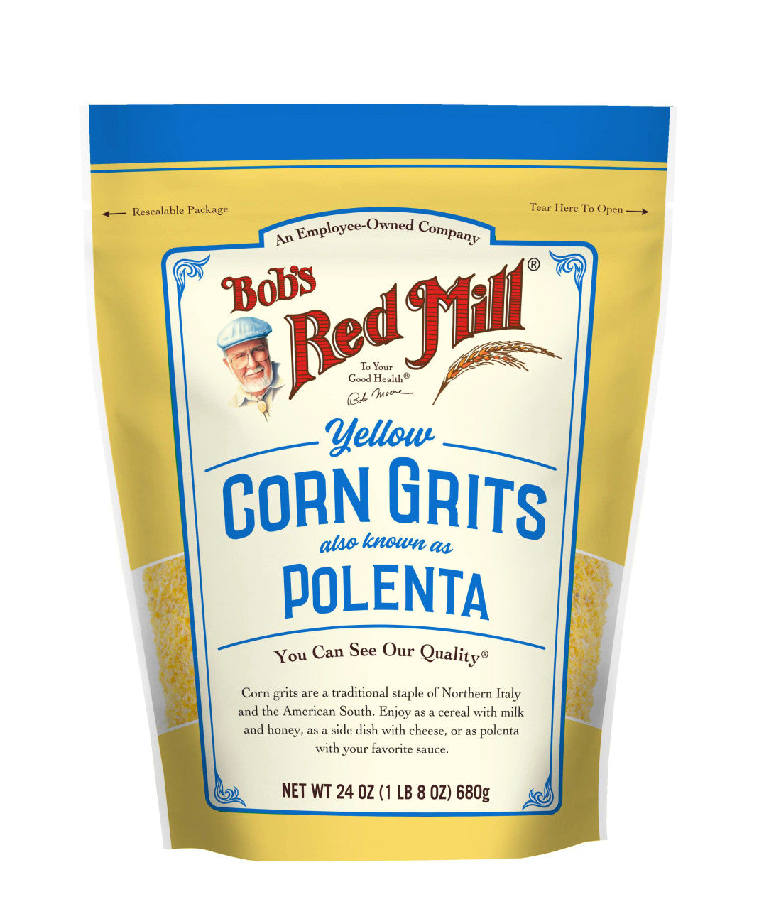 BOBS PLNTA YLW CRN GRTS ( 4 X 24 OZ   )