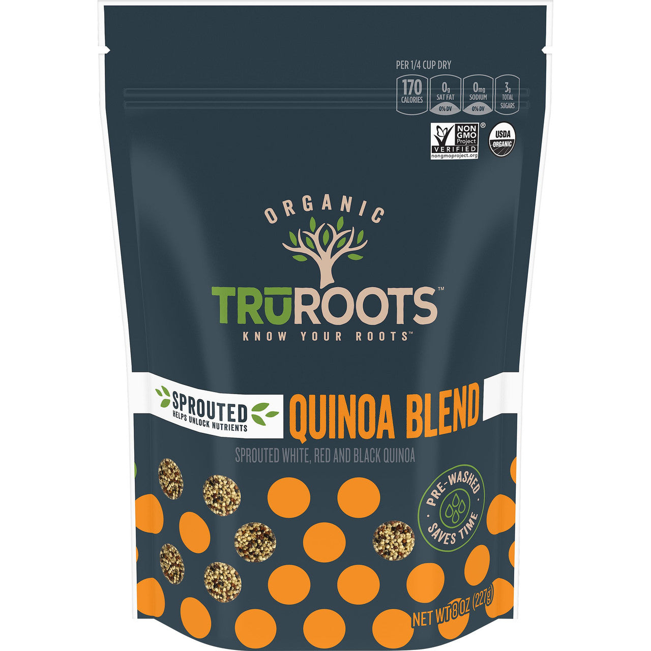 Tru`Roots Spr Quinoa Trio (6x8OZ )