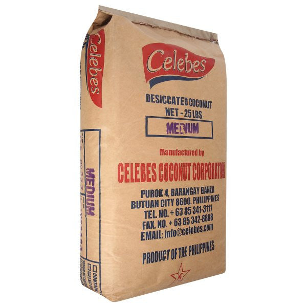 Dried Fruit Coconut Medium Shredd (1x25LB )