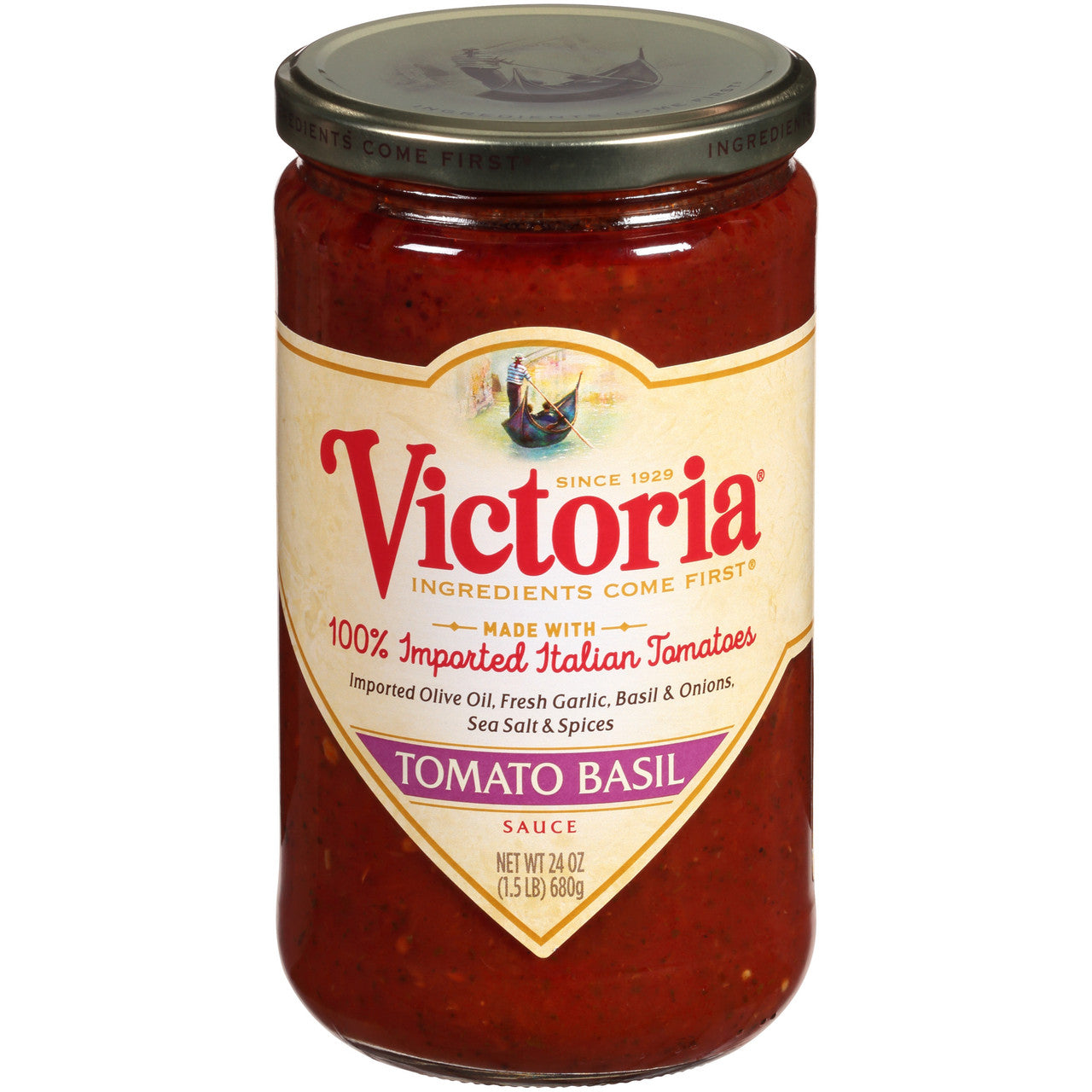 VICTORIA SAUCE TOMTO BSL ( 6 X 24 OZ   )